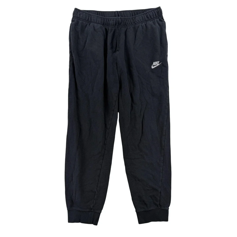 Nike Sweatpants Mens Large‎ Black Fleece Jogger Pants Elastic Waist DQ5191-010
